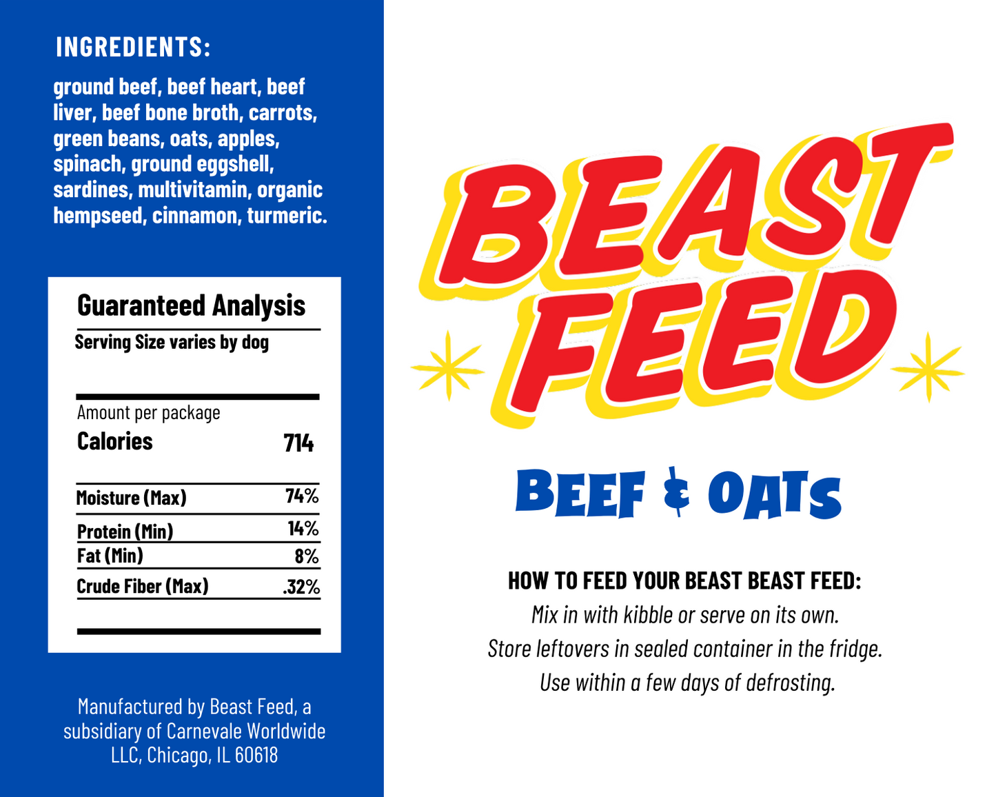 Beef & Oats